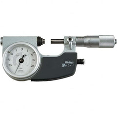 Mitutoyo - Mechanical Indicating Micrometers Minimum Measurement (Decimal Inch): 0 Maximum Measurement (Decimal Inch): 1 - USA Tool & Supply
