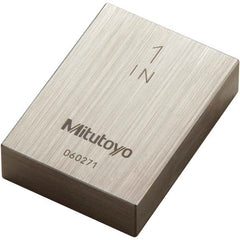 Mitutoyo - Gage Blocks & Spacers Type: Gage Block Size (Decimal Inch): 1.00000 - USA Tool & Supply