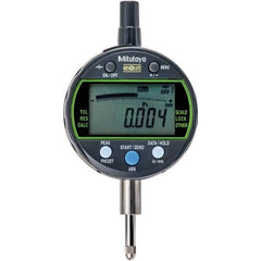 Mitutoyo - Electronic Drop Indicators Minimum Measurement (mm): 0.00 Maximum Measurement (mm): 12.7 - USA Tool & Supply