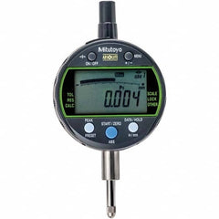 Mitutoyo - Electronic Drop Indicators Minimum Measurement (mm): 0.00 Maximum Measurement (mm): 12.7 - USA Tool & Supply