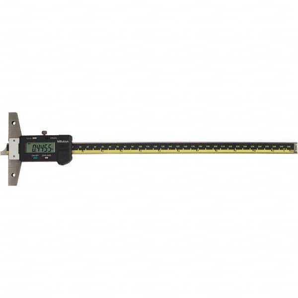 Mitutoyo - Electronic Depth Gages Minimum Measurement (Decimal Inch): 0 Maximum Measurement (Decimal Inch): 12.0000 - USA Tool & Supply