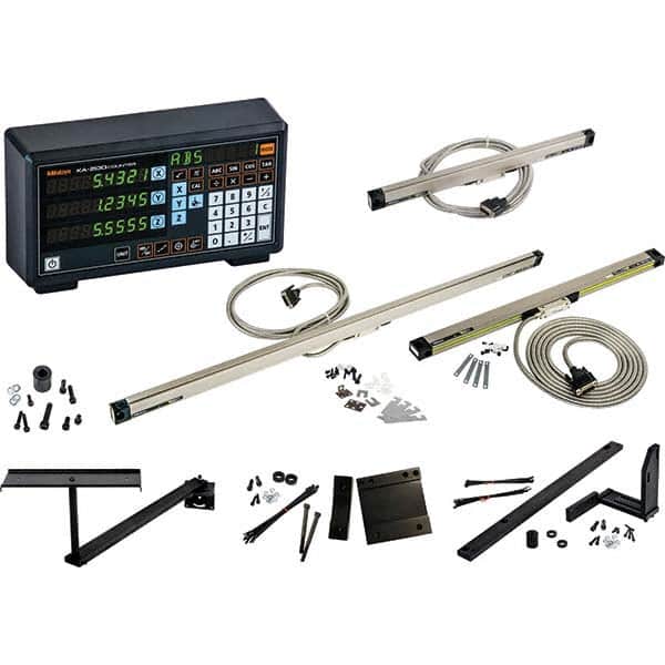 Mitutoyo - Electronic Linear Scales Display Type: LED Output Type: Digital - USA Tool & Supply