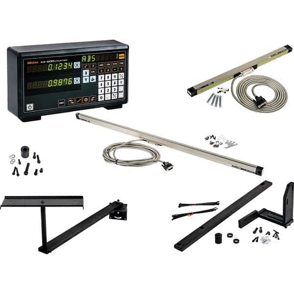 Mitutoyo - Electronic Linear Scales Display Type: LED Output Type: Digital - USA Tool & Supply