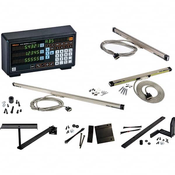 Mitutoyo - Electronic Linear Scales Display Type: LED Output Type: Digital - USA Tool & Supply