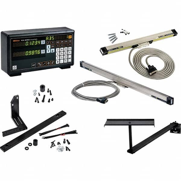 Mitutoyo - Electronic Linear Scales Display Type: LED Output Type: Digital - USA Tool & Supply
