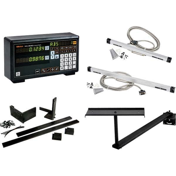 Mitutoyo - Electronic Linear Scales Display Type: LED Output Type: Digital - USA Tool & Supply