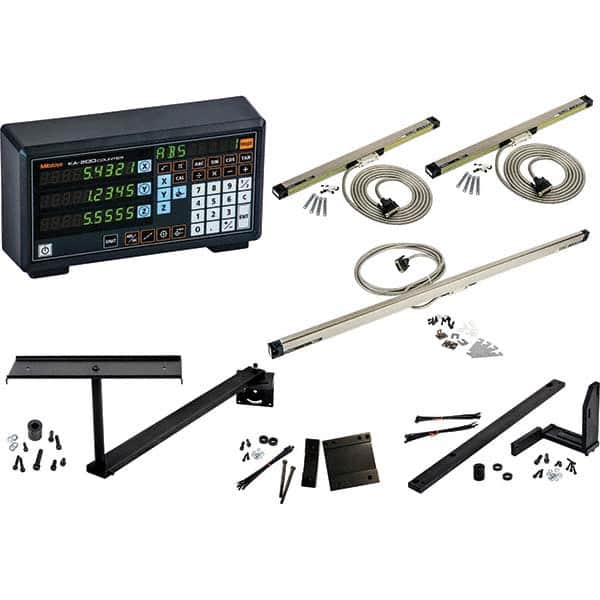 Mitutoyo - Electronic Linear Scales Display Type: LED Output Type: Digital - USA Tool & Supply