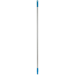 Broom/Squeegee Poles & Handles; Connection Type: European Threaded; Handle Length (Decimal Inch): 39; Telescoping: No; Handle Material: Aluminum; Color: Blue; For Use With: Remco; Vikan Tools