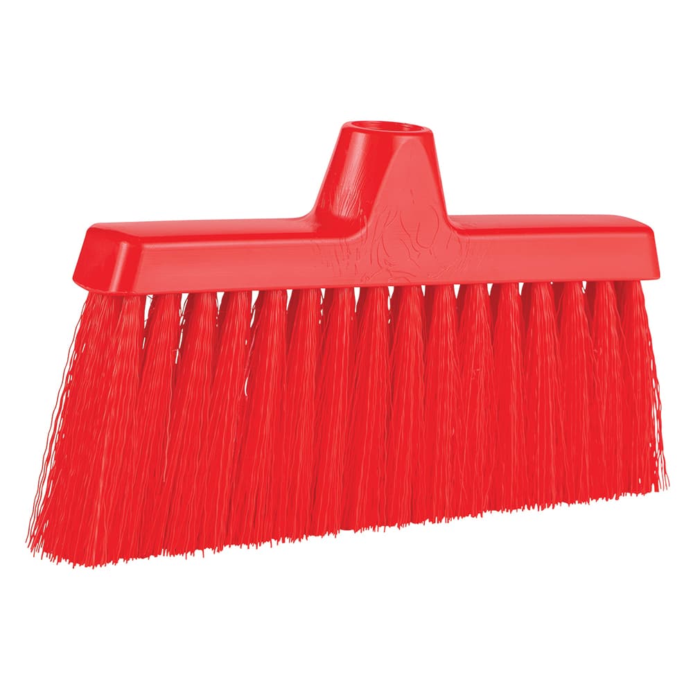 Remco - Angled Brooms Width (Inch): 9.8 Bristle Material: Polypropylene - USA Tool & Supply