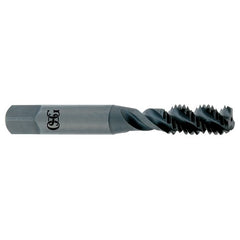 ‎M4 0.070 Dia-D4-3 FL-HSS-Bright Plug Spiral Flute Tap - USA Tool & Supply