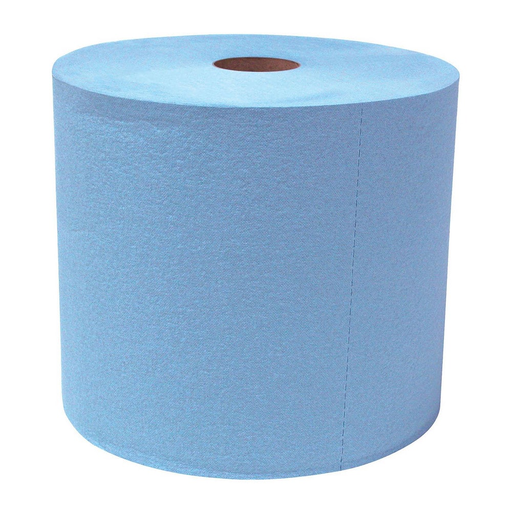 Shop Towel/Industrial Wipes: Jumbo Roll, Blue