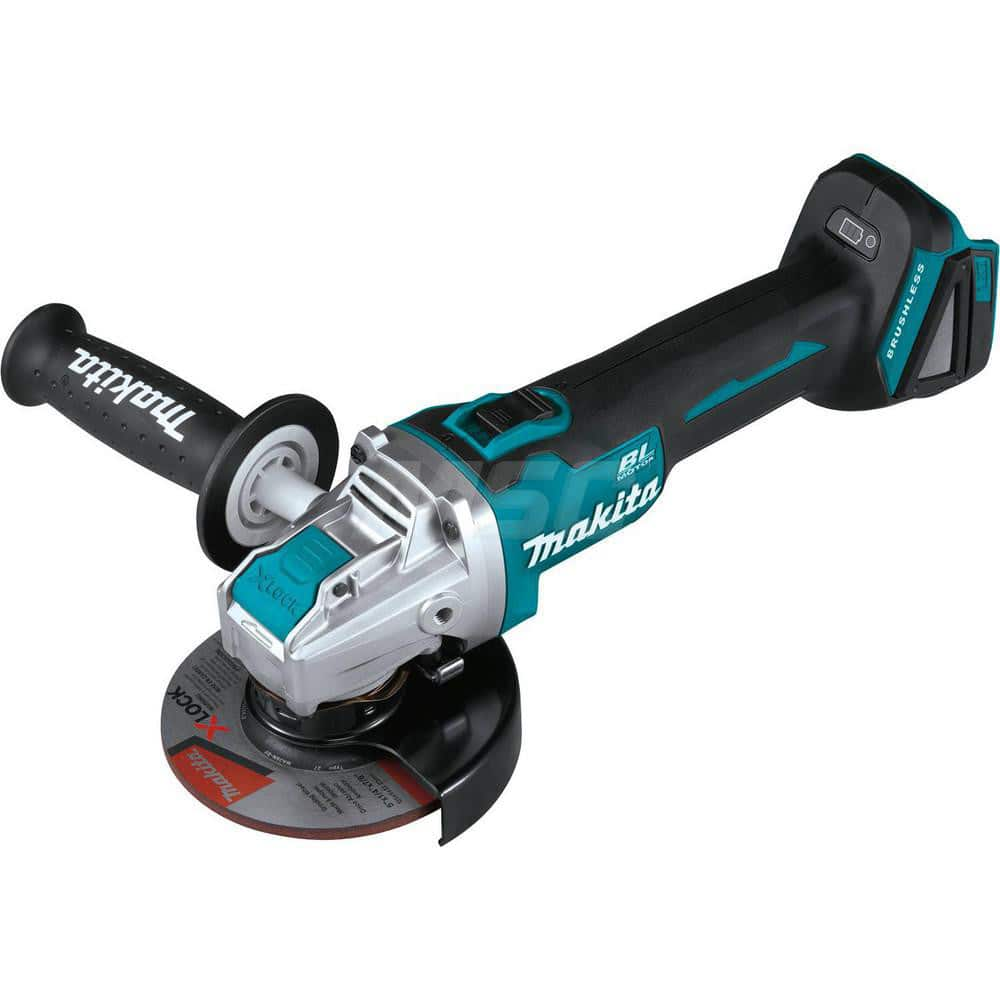 Corded Angle Grinder: 4-1/2 to 5″ Wheel Dia, 8,500 RPM 18V, Slide Switch