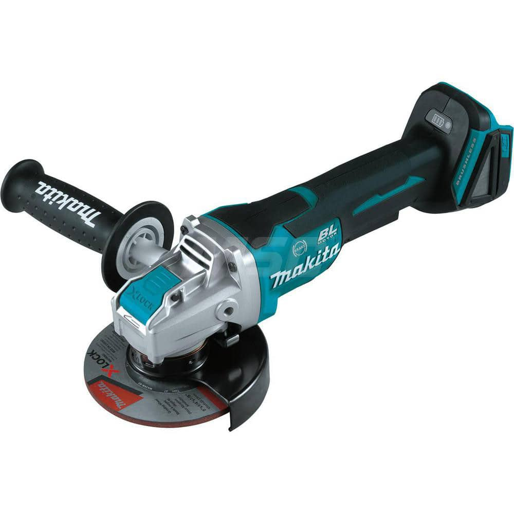 Corded Angle Grinder: 4-1/2 to 5″ Wheel Dia, 8,500 RPM 18V, Paddle Switch