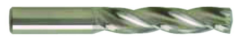 17.5mm Dia-Carbide HP 5XD Drill-150Â° Point-Bright - USA Tool & Supply