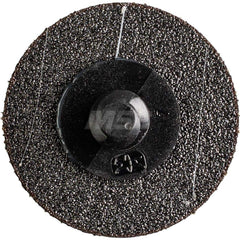 Quick-Change Disc: CDR, 1-1/2″ Disc Dia, 80 Grit, Silicon Carbide, Coated Gray, Polyester Backed, 5,000 RPM