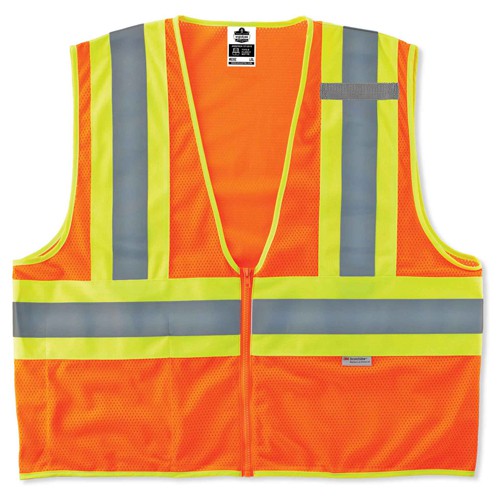 8230Z Glowear Two Tone Vest Orange L/Xl - USA Tool & Supply