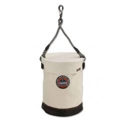 5740T WHT LEATHER BOTTOM BUCKET - USA Tool & Supply