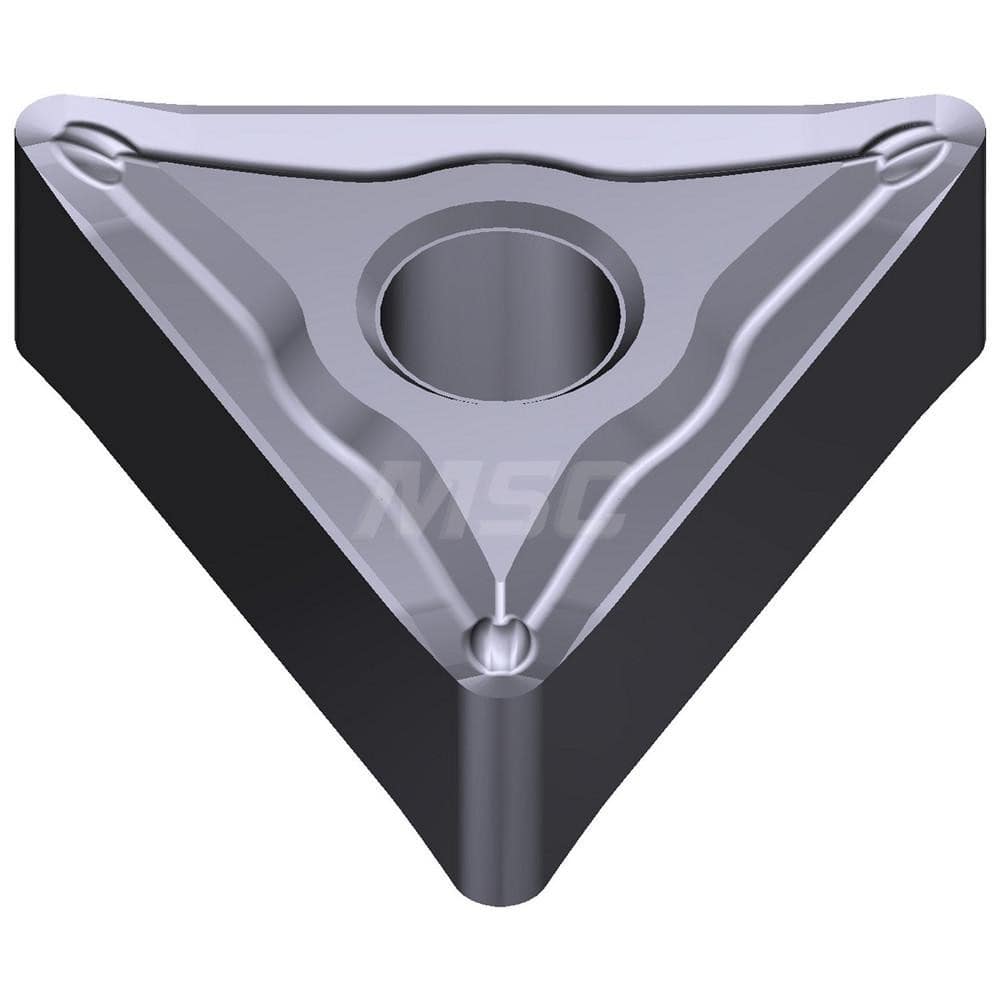 Turning Insert:  TNMG331ESU AC5005S,  Solid Carbide Absotech Finish,  0.6496″ Long,  3/8″ Inscribed Circle,  0.0157″ Corner Radius,  60.0 &deg N/A Series  AC5005S