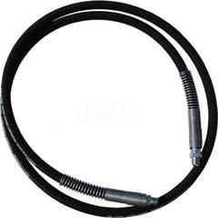 Hydraulic Hose; Inside Diameter (Inch): 3/8; Hose Length (Feet): 18.00; Hose Length (Inch): 216; Maximum Temperature (F) ( - 0 Decimals): -40; Hose Material: Rubber Reinforced with 2 Layers of Braided Steel; Minimum Temperature (Deg F - 3 Decimals): 0