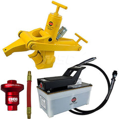 Tire Changers & Balancers; Type: Tire Bead Breaker; Includes: Coupler; 2.5 qt Hydraulic Pump; Hose; Air Reducer w/6″ Whip Hose; Bead Breaker; Cylinder Stroke Length (Inch): 3-3/4