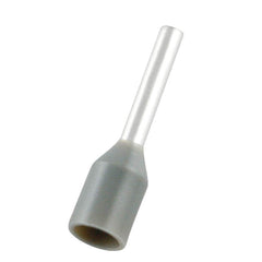 Electrical Wire Ferrules; Insulation Type: Partially Insulated; Connection Type: Crimp; Compatible Wire Size (sq mm): 0.75 mm ™; 18 AWG; Compatible Wire Size (AWG): 18; Pin Length: 0.315 in; 8.0 mm; Pin Length (mm): 8; Pin Diameter: 1.2 mm; Overall Length