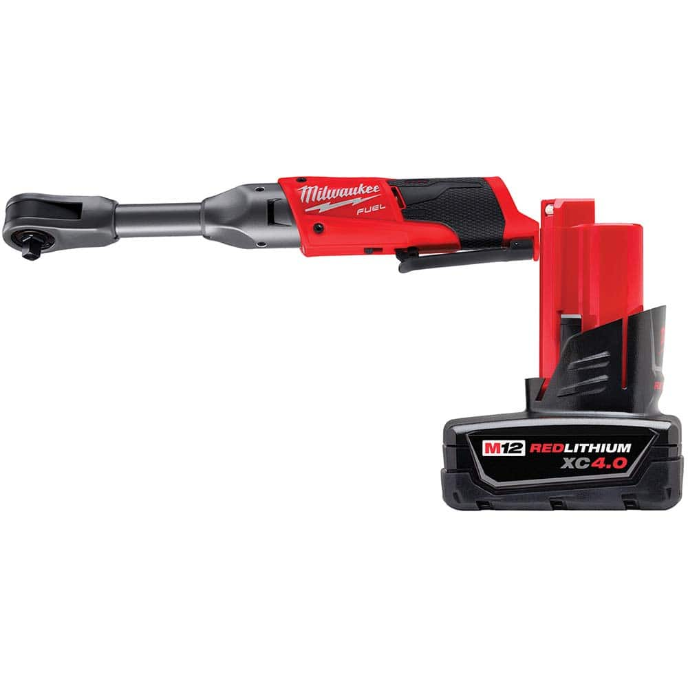 Milwaukee Tool - Cordless Impact Wrenches & Ratchets Voltage: 12.00 Drive Size (Inch): 3/8 - USA Tool & Supply