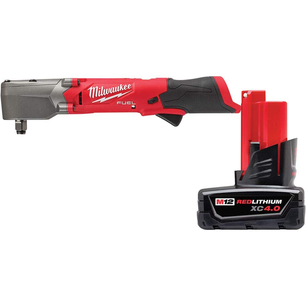 Milwaukee Tool - Cordless Impact Wrenches & Ratchets Voltage: 12.00 Drive Size (Inch): 1/2 - USA Tool & Supply