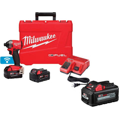 Milwaukee Tool - 18 Volt, 1/4" Drive, 167 Ft/Lb Torque, Cordless Impact Driver - Exact Industrial Supply