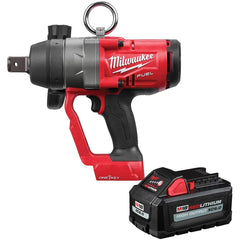 Milwaukee Tool - Cordless Impact Wrenches & Ratchets Voltage: 18.00 Drive Size (Inch): 1 - USA Tool & Supply