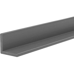 USA Sealing - Plastic Angles; Material: PVC ; Leg Length (Inch): 1-1/4 ; Leg Height (Inch): 1.00 ; Thickness (Inch): 1/8 ; Length (Feet): 1.000 ; Type: 90 Degree PVC Angle - Exact Industrial Supply