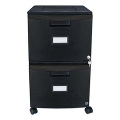 Storex - File Cabinets & Accessories Type: Mobile File Number of Drawers: 2 - USA Tool & Supply