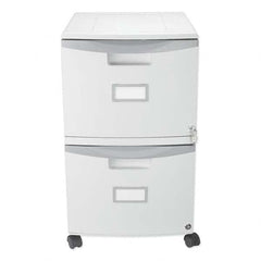 Storex - File Cabinets & Accessories Type: Mobile File Number of Drawers: 2 - USA Tool & Supply