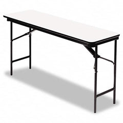 ICEBERG - Folding Tables Type: Rectangular Folding Table Width (Inch): 72 - USA Tool & Supply