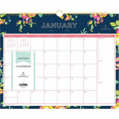 Blue Sky - Note Pads, Writing Pads & Notebooks Writing Pads & Notebook Type: Wall Calendar Size: 15 x 12 - USA Tool & Supply