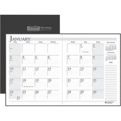 House of Doolittle - Note Pads, Writing Pads & Notebooks Writing Pads & Notebook Type: Monthly Planner Size: 11 x 8-1/2 - USA Tool & Supply