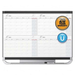 Quartet - 36" High x 24" Wide Magnetic Dry Erase Board - USA Tool & Supply