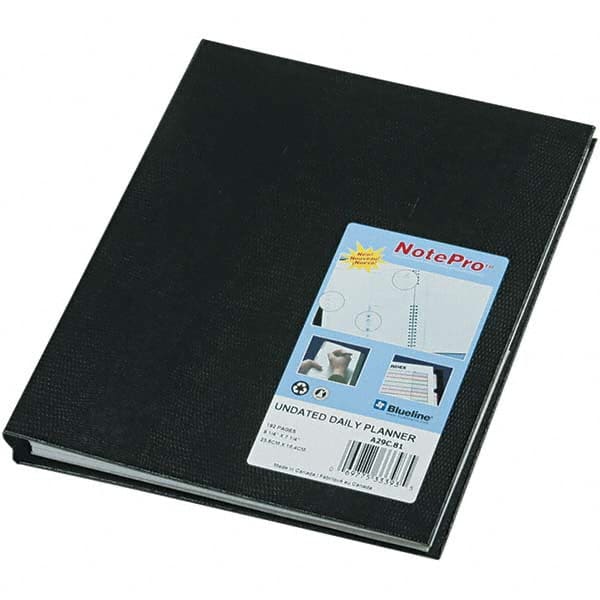 Blueline - Note Pads, Writing Pads & Notebooks Writing Pads & Notebook Type: Daily Agenda Size: 9-1/4 x 7-1/4 - USA Tool & Supply