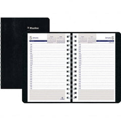 Blueline - Note Pads, Writing Pads & Notebooks Writing Pads & Notebook Type: Daily Planner Size: 8 x 5 - USA Tool & Supply