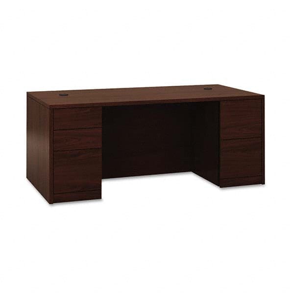 Hon - Office Desks Type: Double Pedestal Desk Center Draw: No - USA Tool & Supply