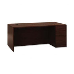 Hon - Office Desks Type: Single Pedestal w/Right Hand Return Center Draw: No - USA Tool & Supply