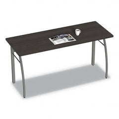 Linea Italia - Office Desks Type: Rectangular Desk Center Draw: No - USA Tool & Supply