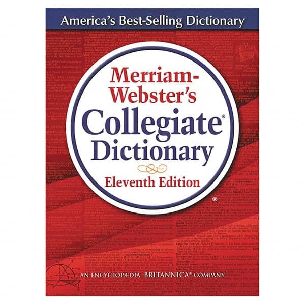 Merriam Webster - Reference Manuals & Books Applications: Reference Subcategory: Dictionary - USA Tool & Supply