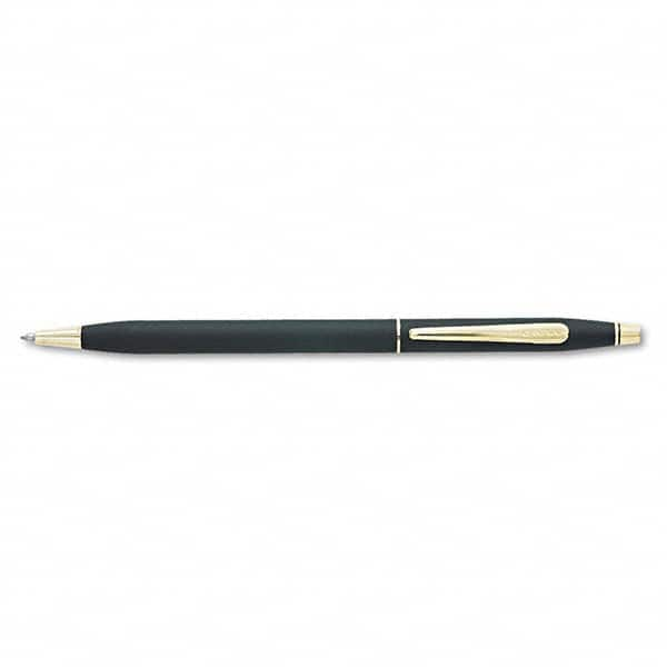 Cross - Pens & Pencils Type: Ball Point Pen Color: Black - USA Tool & Supply