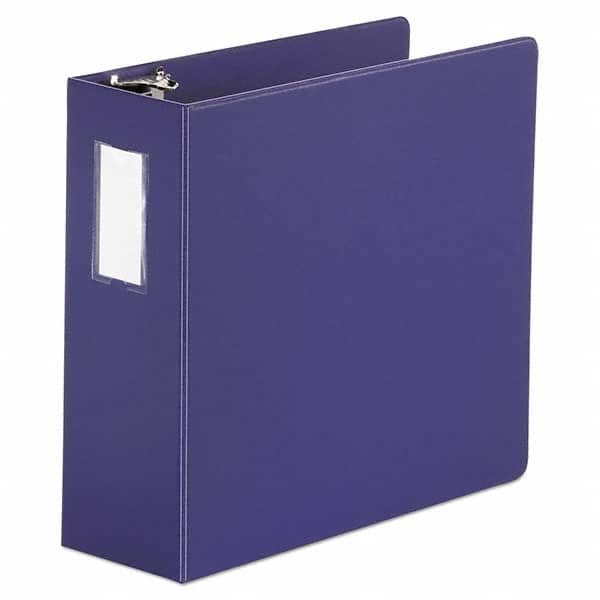 UNIVERSAL - Ring Binders Binder Type: Non-View Capacity: 4" - USA Tool & Supply