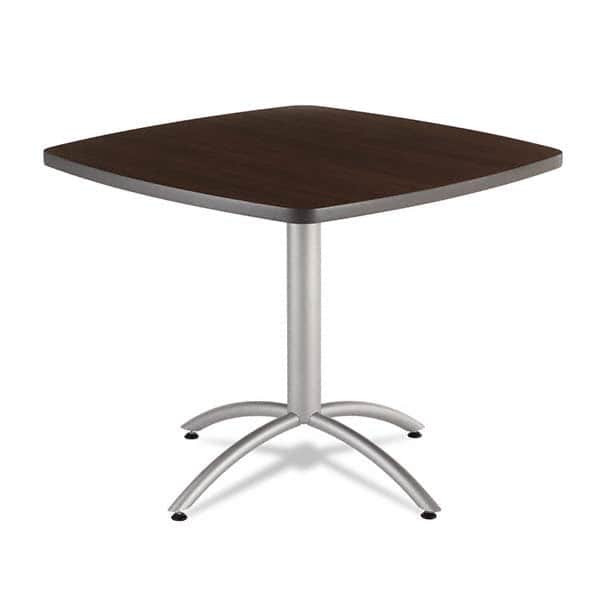 ICEBERG - Stationary Tables Type: Breakroom Material: Melamine Laminate - USA Tool & Supply