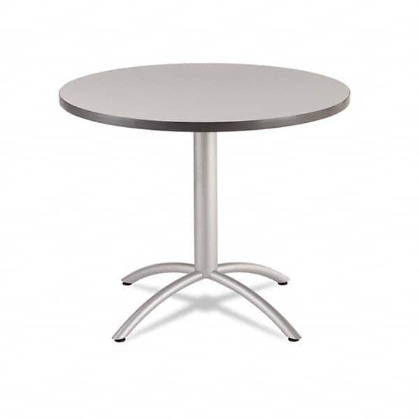 ICEBERG - Stationary Tables Type: Breakroom Material: Melamine Laminate - USA Tool & Supply