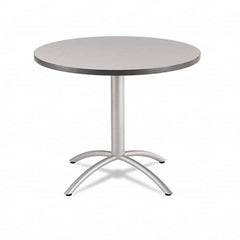 ICEBERG - Stationary Tables Type: Breakroom Material: Melamine Laminate - USA Tool & Supply
