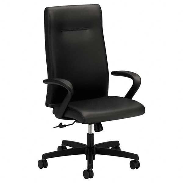 Hon - 47-1/2" High Executive High Back Leather Chair - USA Tool & Supply