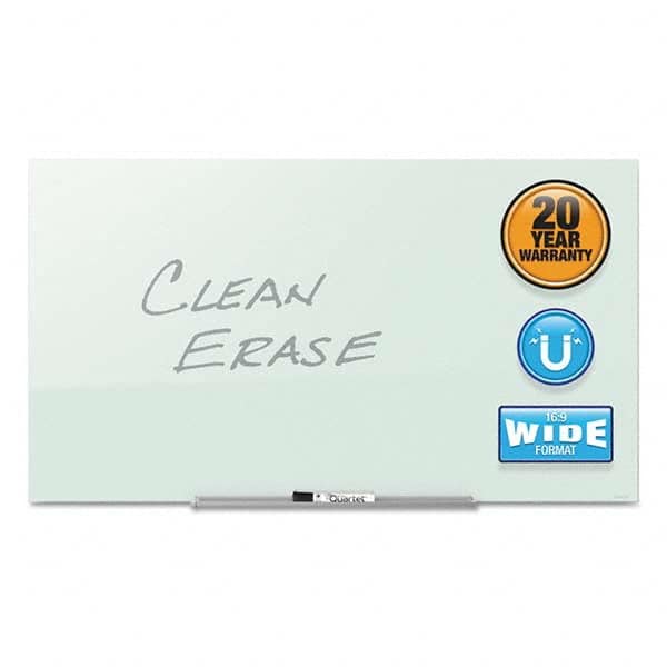 Quartet - 48" High x 85" Wide Magnetic Dry Erase Board - USA Tool & Supply