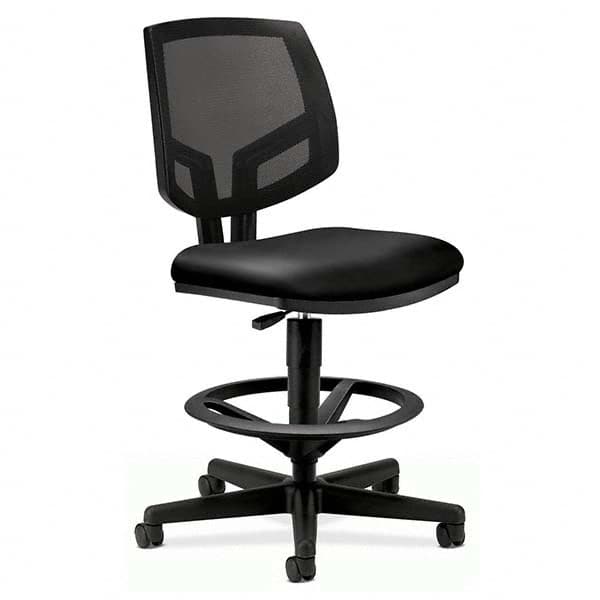 Hon - Swivel & Adjustable Stools Type: Mesh Task Stool Base Type: Five-Star - USA Tool & Supply